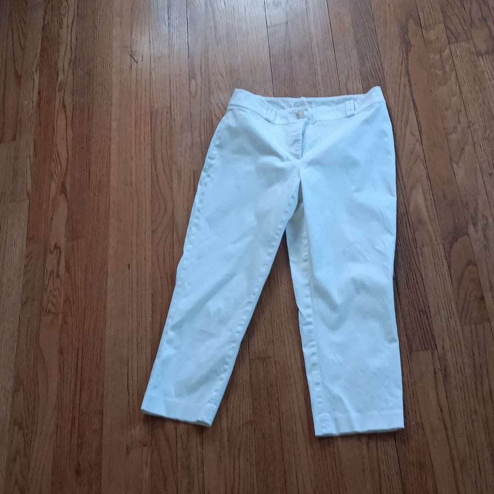 Loft Womens Jeans Pants White, Size 8